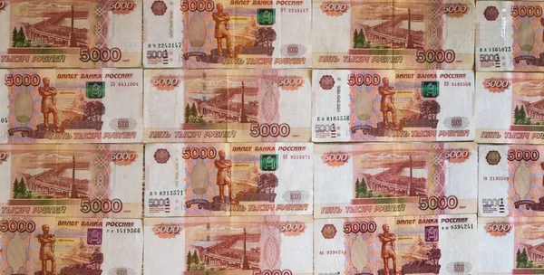 La textura de los billetes, el fondo del dinero —  Fotos de Stock