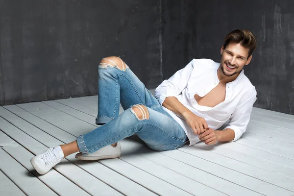 Seksi erkek kot pantolon