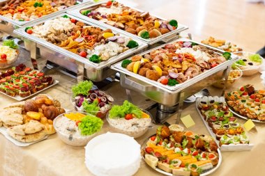 Düğün büfe olayları için catering