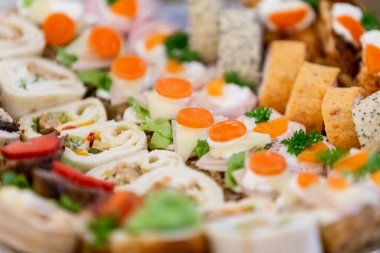 lezzetli meze yakın çekim