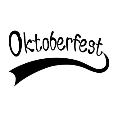 Kartpostal için olumlu yazıt. Yazıt: Oktoberfes