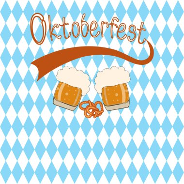 Kartpostal için olumlu yazıt. Yazıt: Oktoberfes