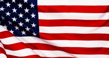 Amerikan bayrağı - özgürlük ve bağımsızlık sembolü