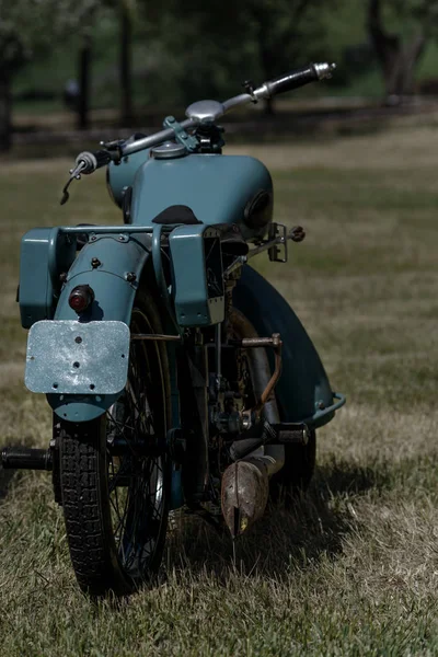 Old Motorcycle Close Bike — Stock Photo, Image