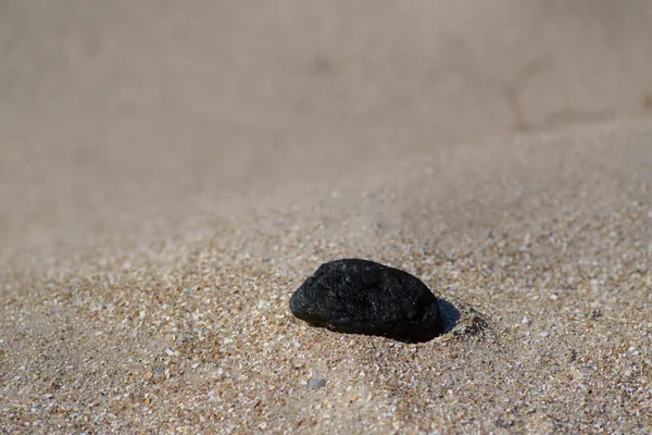 Песчаная Текстура Камень Песке — стоковое фото