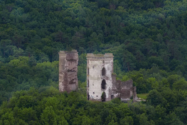 Vecchio Castello Rovina Nella Foresta — Foto Stock