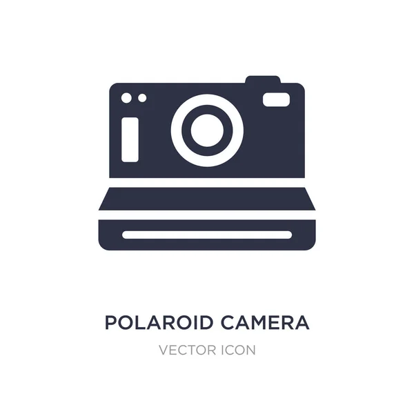 Polaroid-Kamera-Symbol auf weißem Hintergrund. einfaches Element illustr — Stockvektor