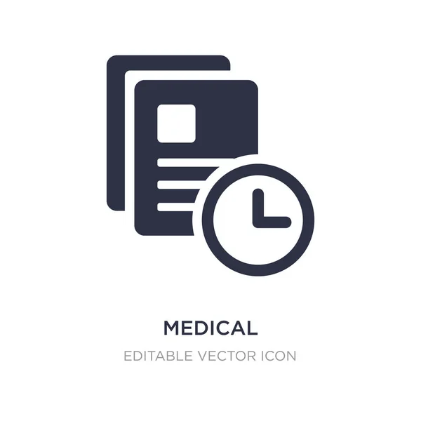 Ärztliches Verschreibungs-Symbol auf weißem Hintergrund. einfaches Element — Stockvektor