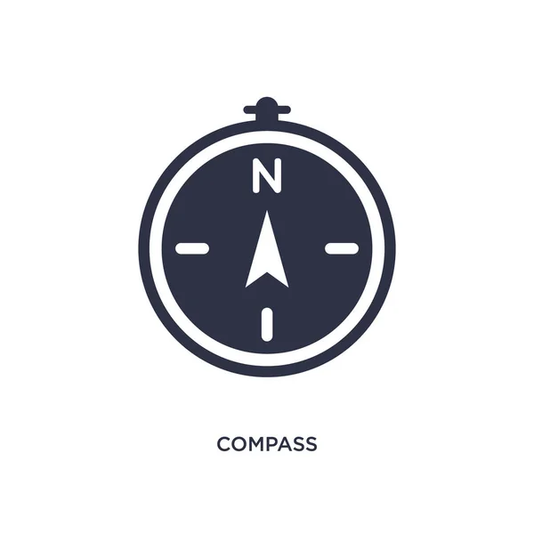 Compass pointing north east icon on white background. Simple ele — Stock Illustration Compass pointing north east icon on white background. Simple ele Vector Graphics