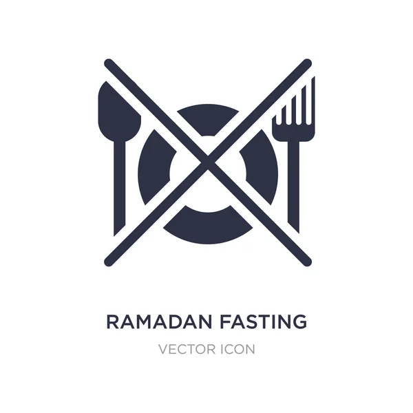 Ikona s ramadánu na bílém pozadí. Jednoduchý prvek illustr — Stockový vektor