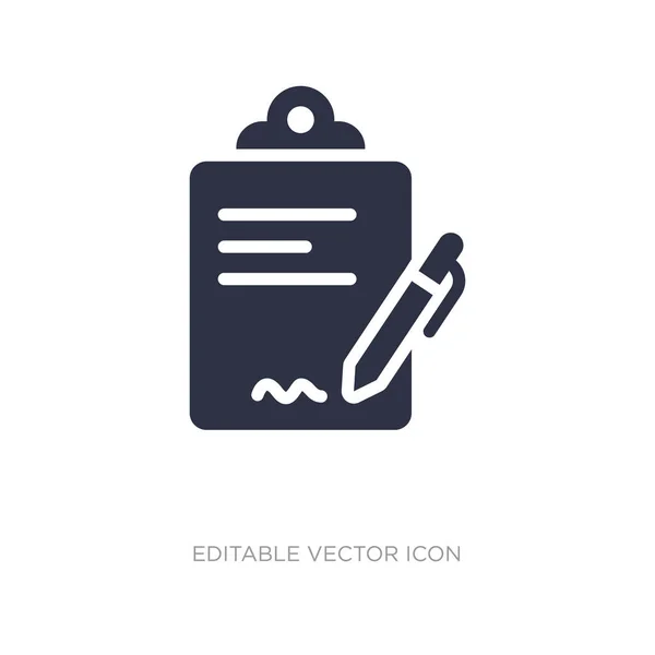 Icono sobre fondo blanco. Ilustración de elementos simples de Sign — Vector de stock