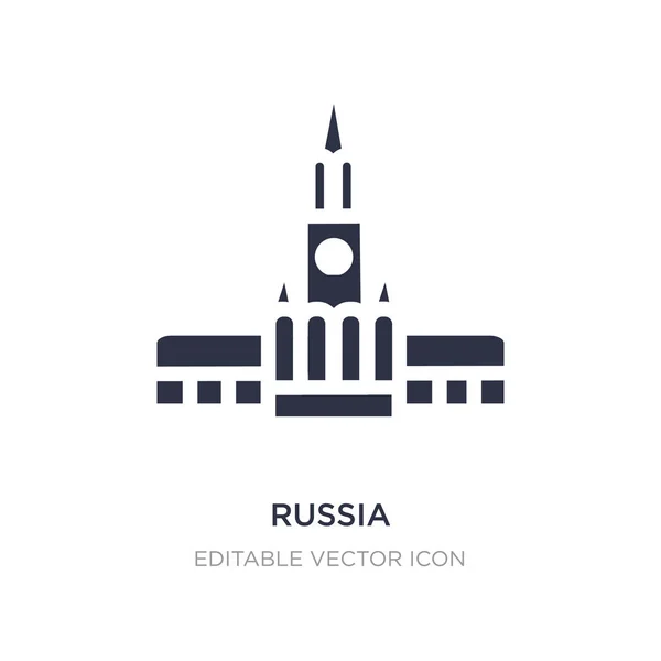 Russland-Symbol auf weißem Hintergrund. einfaches Element Illustration hin und her — Stockvektor