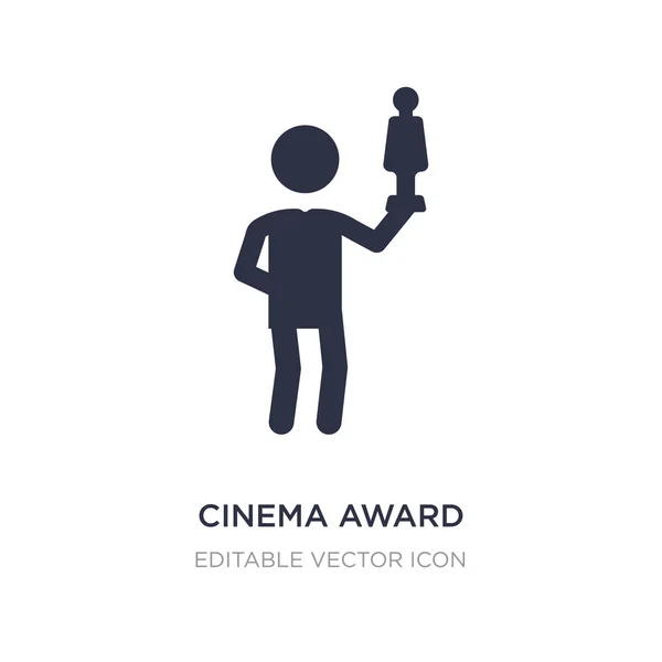 Filmpreis-Symbol auf weißem Hintergrund. einfaches Element illuati — Stockvektor