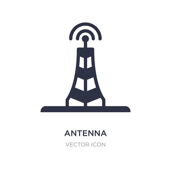 Ícone de antena no fundo branco. Ilustração do elemento simples fr — Vetor de Stock