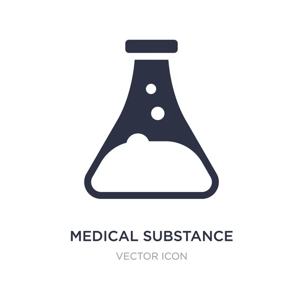 Medizinisches Substanzsymbol auf weißem Hintergrund. Einfaches Element — Stockvektor