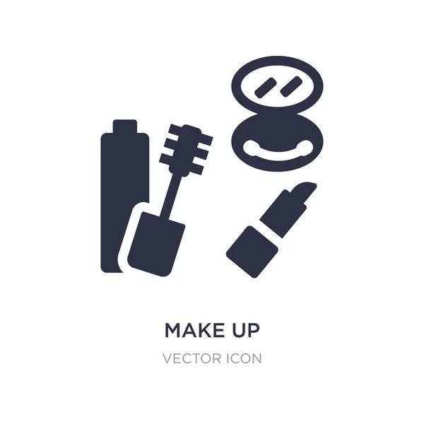 Make up icon on white background. Simple element illustration fr — Stock Vector