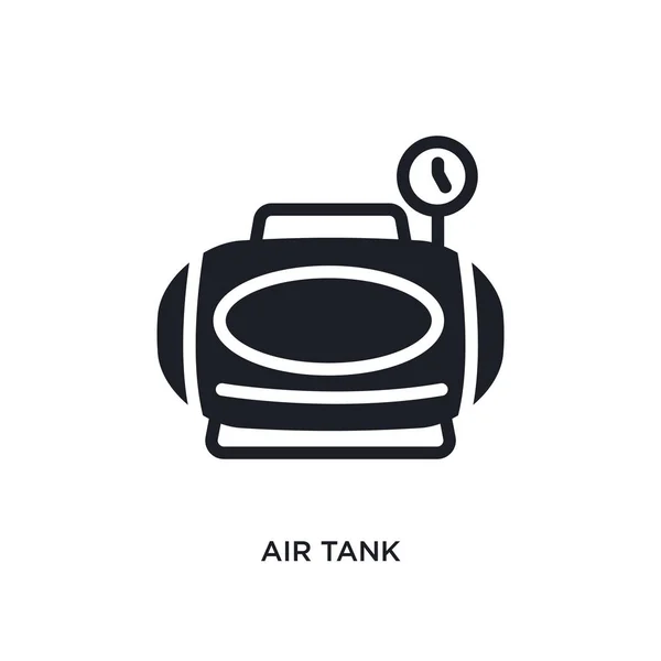 Air Tank Isolated Icon Simple Element Illustration Nautical Concept Icons — Stock Vector