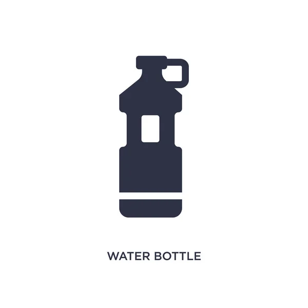 Ikona Izolované Vodní Láhve Jednoduchý Příklad Hokejové Koncepce Upravitelný Symbol — Stockový vektor
