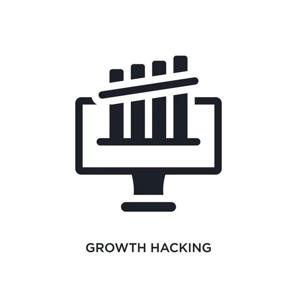 Wachstum Hacking Isolierte Ikone Einfache Elementillustration Aus Technologie Konzept Symbolen — Stockvektor