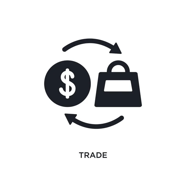 Handel Isoliert Ikone Einfache Elementillustration Aus Zahlungs Icons Handel Editierbare — Stockvektor