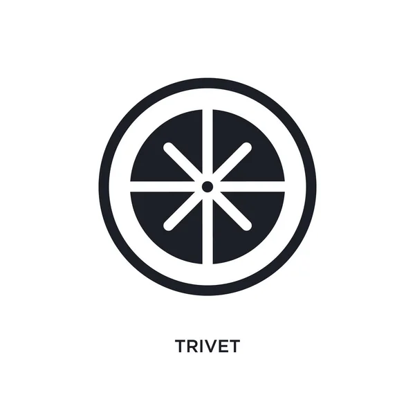 Trivet isolated icon. simple element illustration from kitchen c — Stock Vector