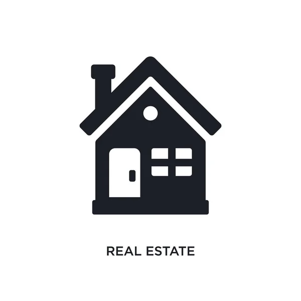 Real Estate Isolated Icon Simple Element Illustration Concept Icons Real — Stock Vector