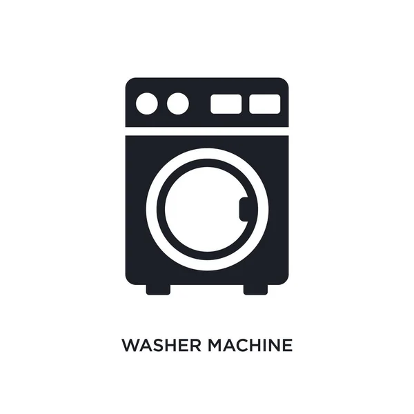 Waschmaschine Isoliert Symbol Einfache Elementillustration Aus Smart Home Konzepten Waschmaschine — Stockvektor