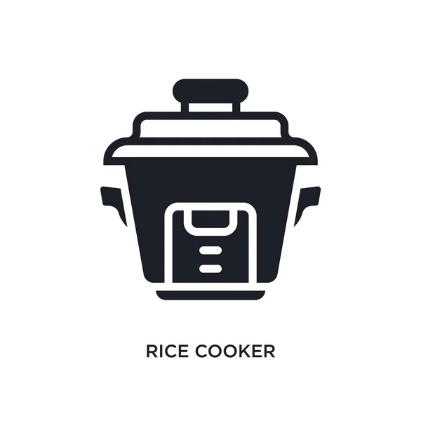 Cocina de arroz icono aislado. ilustración de elemento simple de elec — Vector de stock