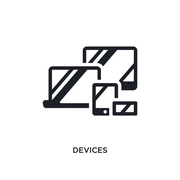 Geräte Isoliert Symbol Einfache Elementillustration Aus Konzeptsymbolen Für Elektronische Geräte — Stockvektor