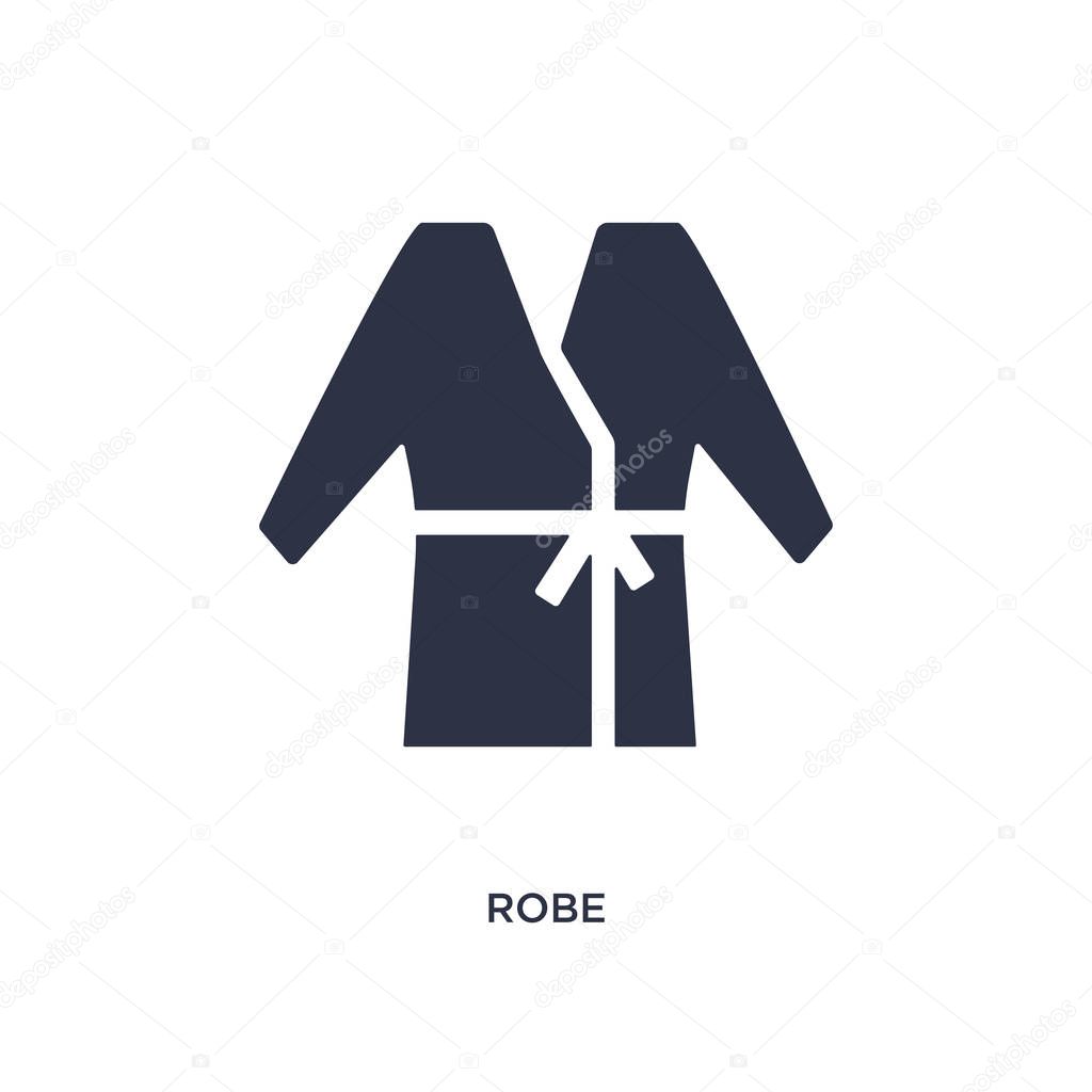 Robe icon. Simple element illustration from greece concept. robe editable symbol design on white background. Can be use for web and mobile.
