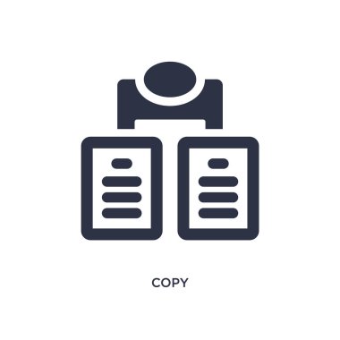 izole simgesi kopyalayın. Geometri kavramından basit eleman çizimi. Beyaz arka plan üzerinde düzenlenebilir logo sembolü tasarım kopyalayın. Web ve mobil cihazlar için kullanılabilir.