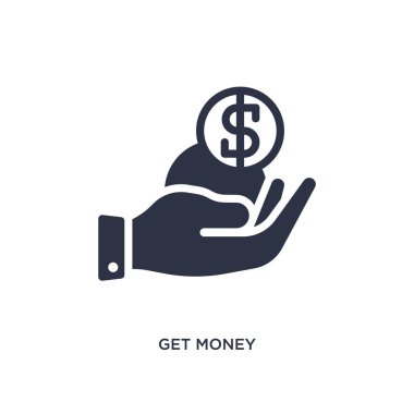 para simgesi olsun. Pazarlama konseptinden basit eleman çizimi. Beyaz arka plan üzerinde para düzenlenebilir sembol tasarımı olsun. Web ve mobil cihazlar için kullanılabilir.