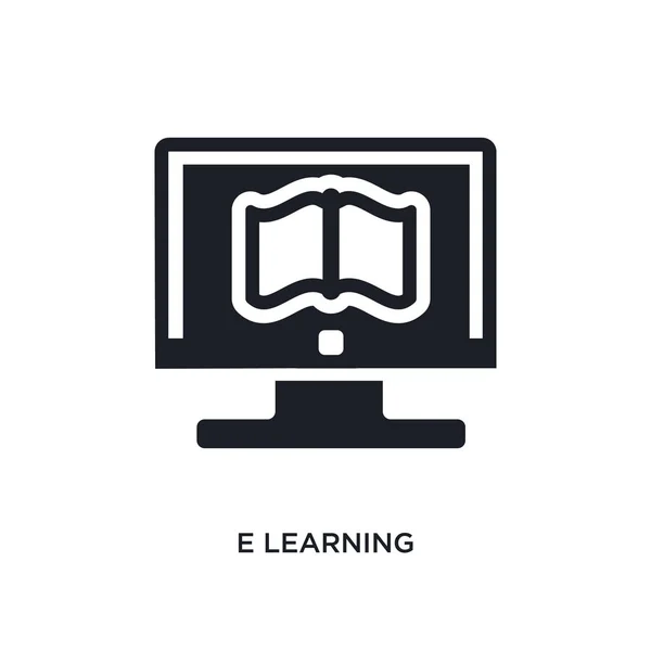 Lernen Isoliert Symbol Einfache Elementillustration Aus Learning Und Bildungskonzept Symbolen — Stockvektor