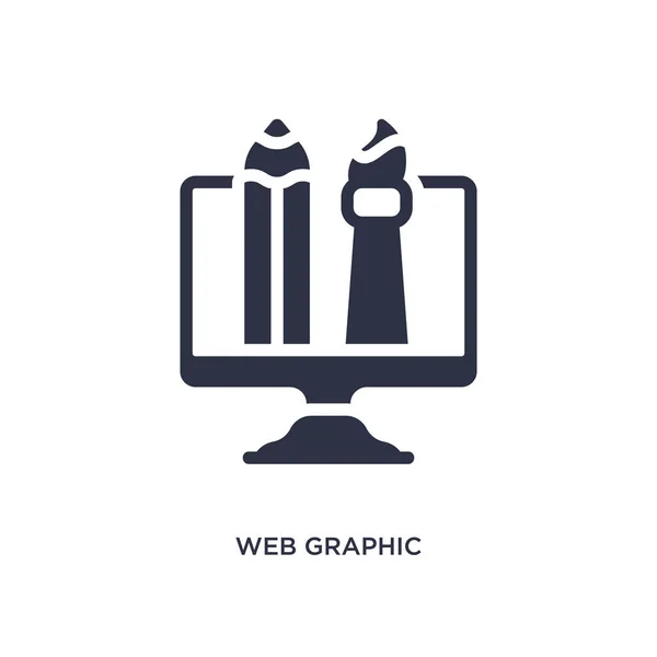 Web Graphic Icon Simple Element Illustration Marketing Concept Web Graphic — Stock Vector