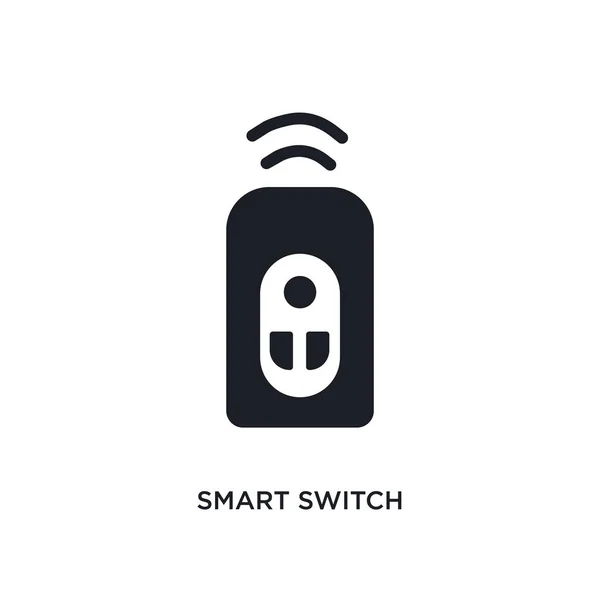 Smart Switch Icono Aislado Ilustración Elementos Simples Iconos Concepto Hogar — Vector de stock