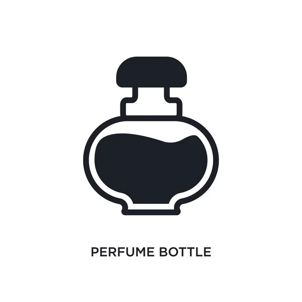 Botella Perfume Icono Aislado Elemento Simple Ilustración Mujer Iconos Concepto — Archivo Imágenes Vectoriales