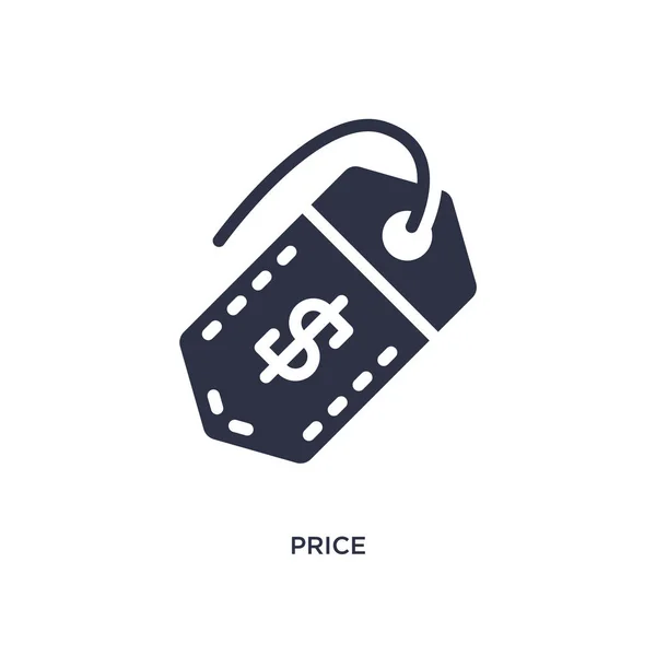 Иконка Цены Простая Иллюстрация Элемента Маркетинговой Концепции Цена Редактируемый Дизайн — стоковый вектор