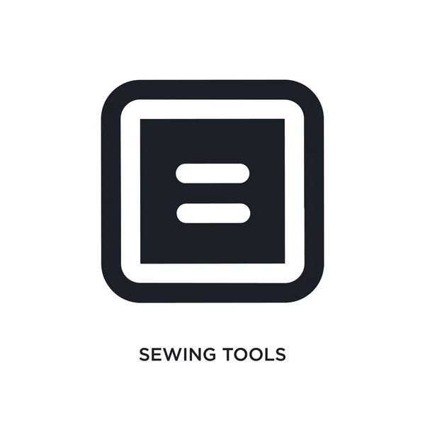 Sewing Tools Isolated Icon Simple Element Illustration Sew Concept Icons — Stock Vector
