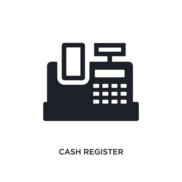 Registrierkasse Isoliert Symbol Einfache Elementillustration Aus Dem Konzept Der Zahlungsmethoden — Stockvektor