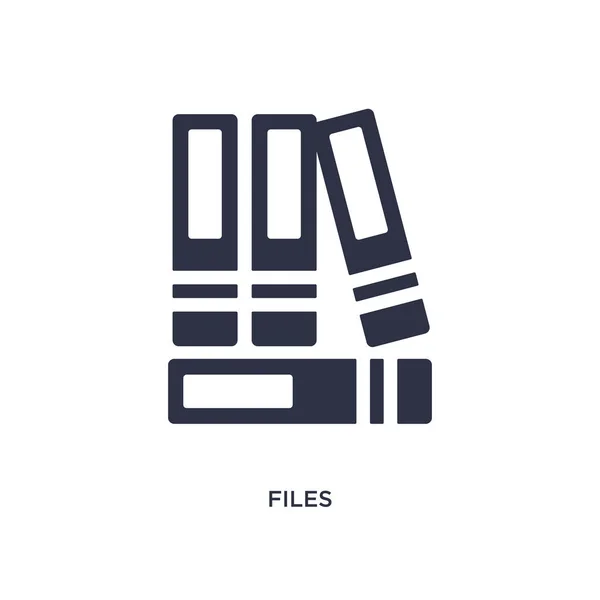 Files Icon Simple Element Illustration Human Resources Concept Files Editable — Stockvector