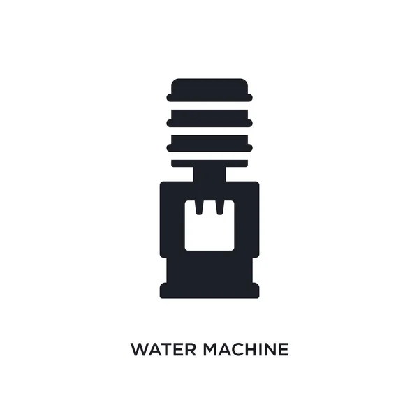 Water machine geïsoleerd-symbool. eenvoudig element met de illustratie uit gy — Stockvector