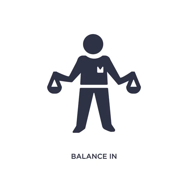 Equilíbrio Ícone Recursos Humanos Ilustração Simples Conceito Recursos Humanos Equilíbrio —  Vetores de Stock