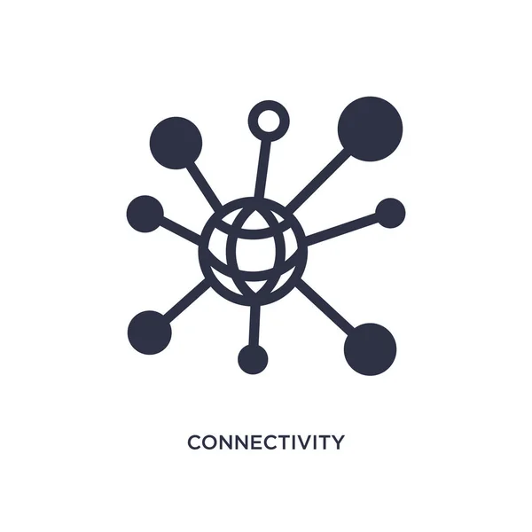 Icono Conectividad Ilustración Sencilla Del Concepto Interfaz Usuario Conectividad Diseño — Vector de stock