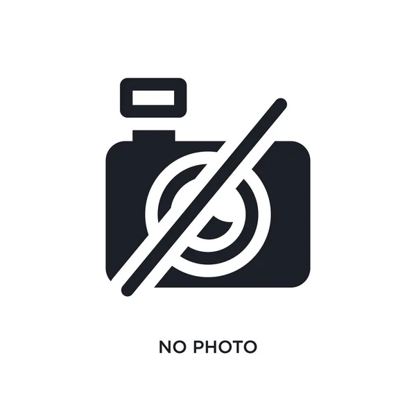 Kein Foto Icon Einfache Elementillustration Aus Museumsikonen Kein Fotobearbeitbares Logo — Stockvektor