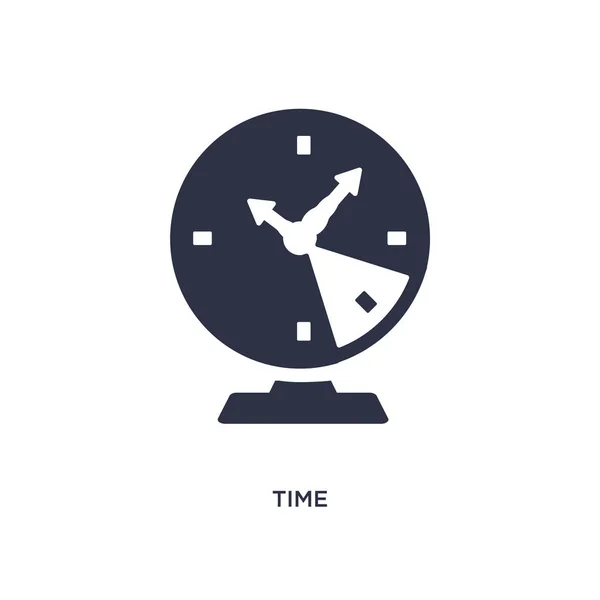 Time Icon Simple Element Illustration Human Resources Concept Time Editable — Stock Vector