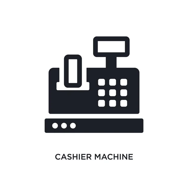 Cashier Machine Isolated Icon Simple Element Illustration Payment Concept Icons — Stock Vector