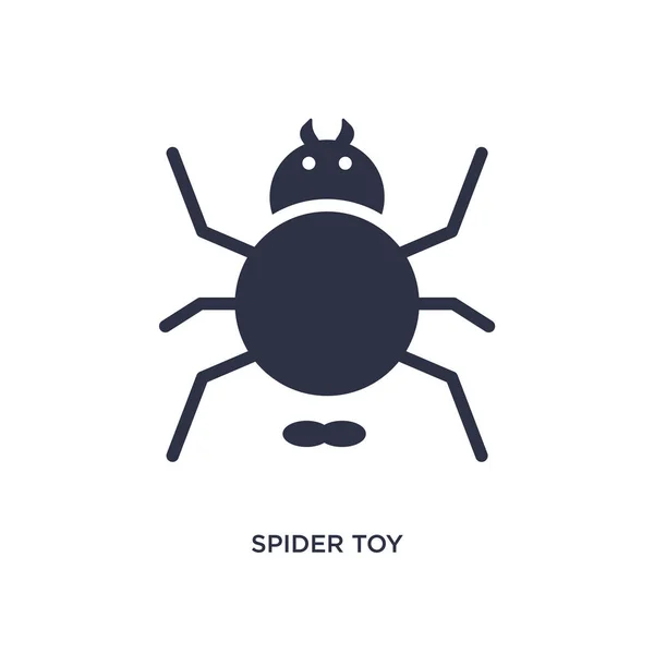 Spinnenspielzeug Ikone Einfache Elementillustration Aus Dem Spielzeugkonzept Spinnenspielzeug Editierbares Symboldesign — Stockvektor