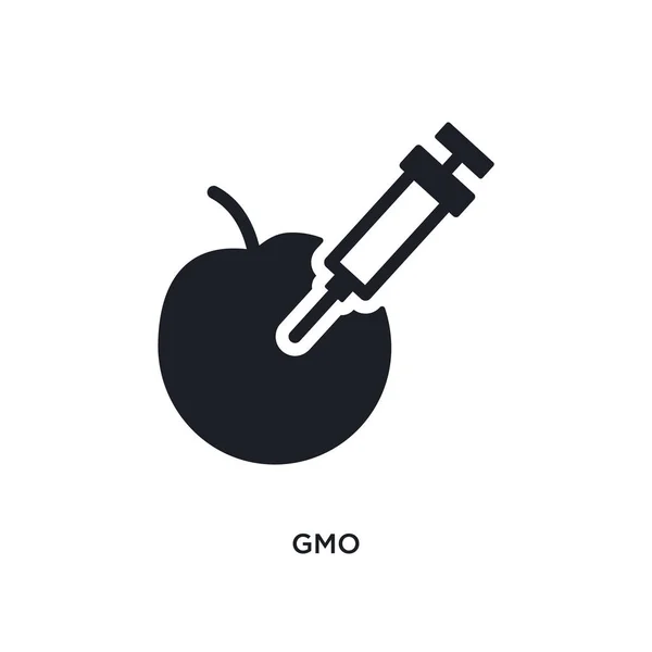 Gmo icono aislado. Elemento simple ilustración de general-1 co — Archivo Imágenes Vectoriales