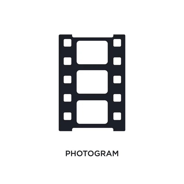 Photogram isolated icon. simple element illustration from electr — Stock Vector