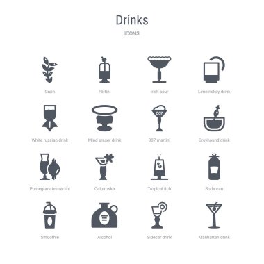 manhattan içkisi, yan araba içeceği, bir